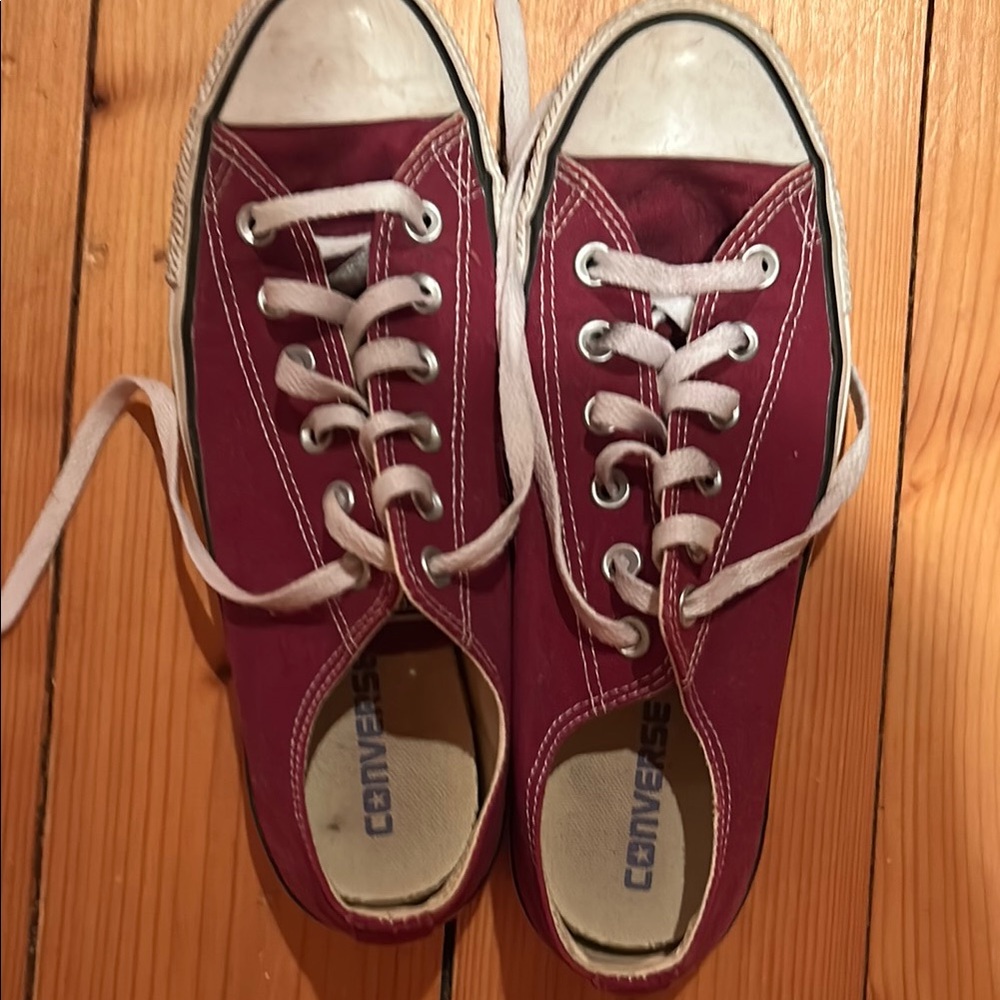 Converse women’s' Red Sneakers
